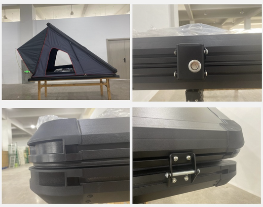 Üçgen Formunda Açılan Çadır